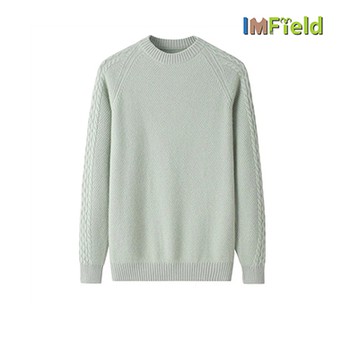 Mens O-Neck Cashmere Pullover